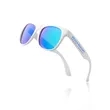 Color Lens Sunglasses with White Frames | https://www.bestnamebadges.com