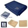 Raleigh Recycled Ribbed Flannel Blanket | https://www.bestnamebadges.com