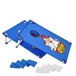 Portable Cornhole, 4 Navy & Red Bean Bags | https://www.bestnamebadges.com