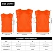 Custom Training Pinnies With Elastic Side | https://www.bestnamebadges.com