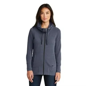 New Era Women's Tri-Blend Fleece Full-Zip Hoodie.