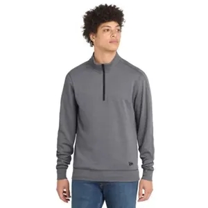 New Era Tri-Blend Fleece 1/4-Zip Pullover.