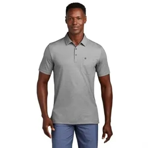 TravisMathew Oceanside Heather Pocket Polo