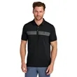 TravisMathew Glenview Stripe Polo | https://www.bestnamebadges.com