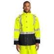 CornerStone ANSI 107 Class 3 Rain Jacket | https://www.bestnamebadges.com