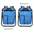 3-In-1 Portable Lightweight Folding Cooler Backpack Chair | https://www.bestnamebadges.com