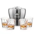 Genoa Ice Bucket & Oakhaven On-the-Rocks Set | https://www.bestnamebadges.com