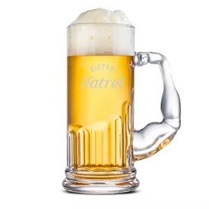 Muscle Man Beer Stein - Deep Etch