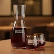 Mason Carafe & Tucson Gold Rim Stemless Wine | https://www.bestnamebadges.com