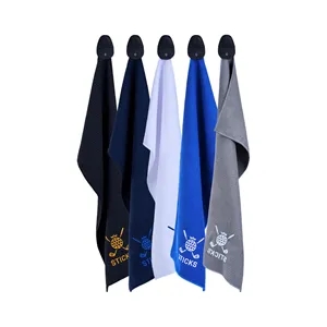 Waffle Pattern Magnetic Golf Towel 12" X 28"