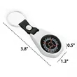 MOQ 20 Compass Key Chain Outdoor Alloy Handheld Key Tag | https://www.bestnamebadges.com