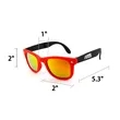 Foldable Summer Unisex Sunglass | https://www.bestnamebadges.com