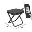Portable Folding Zipper Stool | https://www.bestnamebadges.com