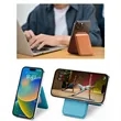 MagSafe Magnetic Leather Wallet Stand | https://www.bestnamebadges.com