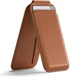 MagSafe Magnetic Leather Wallet Stand | https://www.bestnamebadges.com