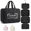Hanging Travel Toiletry Bag | https://www.bestnamebadges.com