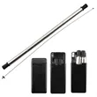 Portable Foldable Reusable Stainless Steel Drinking Straw | https://www.bestnamebadges.com