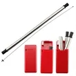 Portable Foldable Reusable Stainless Steel Drinking Straw | https://www.bestnamebadges.com