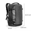 40L Water-resistant Travel Backpack | https://www.bestnamebadges.com
