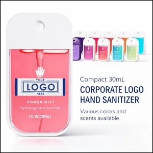 Power Mist Hand Sanitizer with PMS Liquid Color and Scents