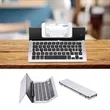 Aluminum Alloy Folding Bluetooth-compatible Keyboard | https://www.bestnamebadges.com