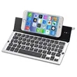 Aluminum Alloy Folding Bluetooth-compatible Keyboard | https://www.bestnamebadges.com