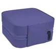 Purple Leatherette Travel Jewelry Box | https://www.bestnamebadges.com
