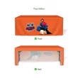 4', 6' & 10' - Fitted Style - Open Back - Table Cover | https://www.bestnamebadges.com