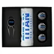 Premium Golf Gift Presentation Box -Ball, Divot Tool & Towel | https://www.bestnamebadges.com