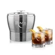 Genoa Ice Bucket & Wakefield On-the-Rocks Set | https://www.bestnamebadges.com