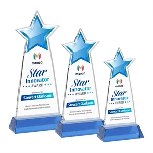 Starlite VividPrint™ Award on Hartford Base - Sky Blue