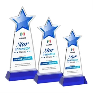 Starlite VividPrint™ Award on Hartford Base - Blue