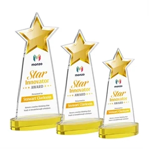 Starlite VividPrint™ Award on Alberton Base - Gold