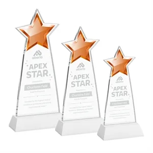 Starlite Award on Hartford Base - White