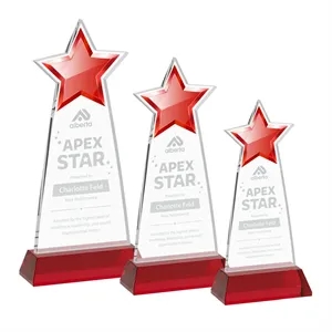 Starlite Award on Hartford Base - Red