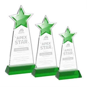Starlite Award on Hartford Base - Green