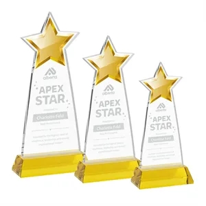 Starlite Award on Hartford Base - Gold