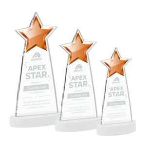 Starlite Award on Alberton Base - White