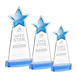 Starlite Award on Alberton Base - Sky Blue