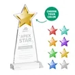 Starlite Award - White | https://www.bestnamebadges.com