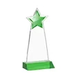 Starlite Award - Green | https://www.bestnamebadges.com