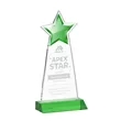 Starlite Award - Green | https://www.bestnamebadges.com