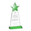 Starlite Award - Green | https://www.bestnamebadges.com