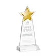 Starlite Award - Clear | https://www.bestnamebadges.com