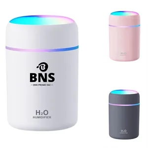Portable Mini Humidifier With Color Light And 2 Mist Modes