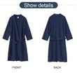 Lightweight Waffle Robe Quick-Dry Absorbent Bathrobe | https://www.bestnamebadges.com