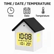House-Shaped Digital Alarm Clock | https://www.bestnamebadges.com