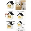 House-Shaped Digital Alarm Clock | https://www.bestnamebadges.com