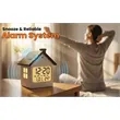 House-Shaped Digital Alarm Clock | https://www.bestnamebadges.com