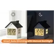 House-Shaped Digital Alarm Clock | https://www.bestnamebadges.com